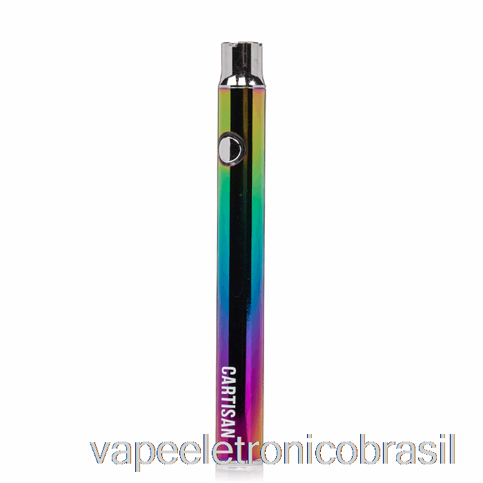 Vape Vaporesso Cartisan Botão Vv 400 510 Bateria Arco-íris